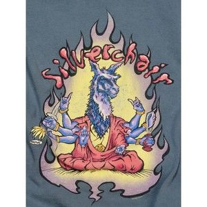 Silverchair Frogstomp Vintage Buddha Llama T-Shirt Size Large
